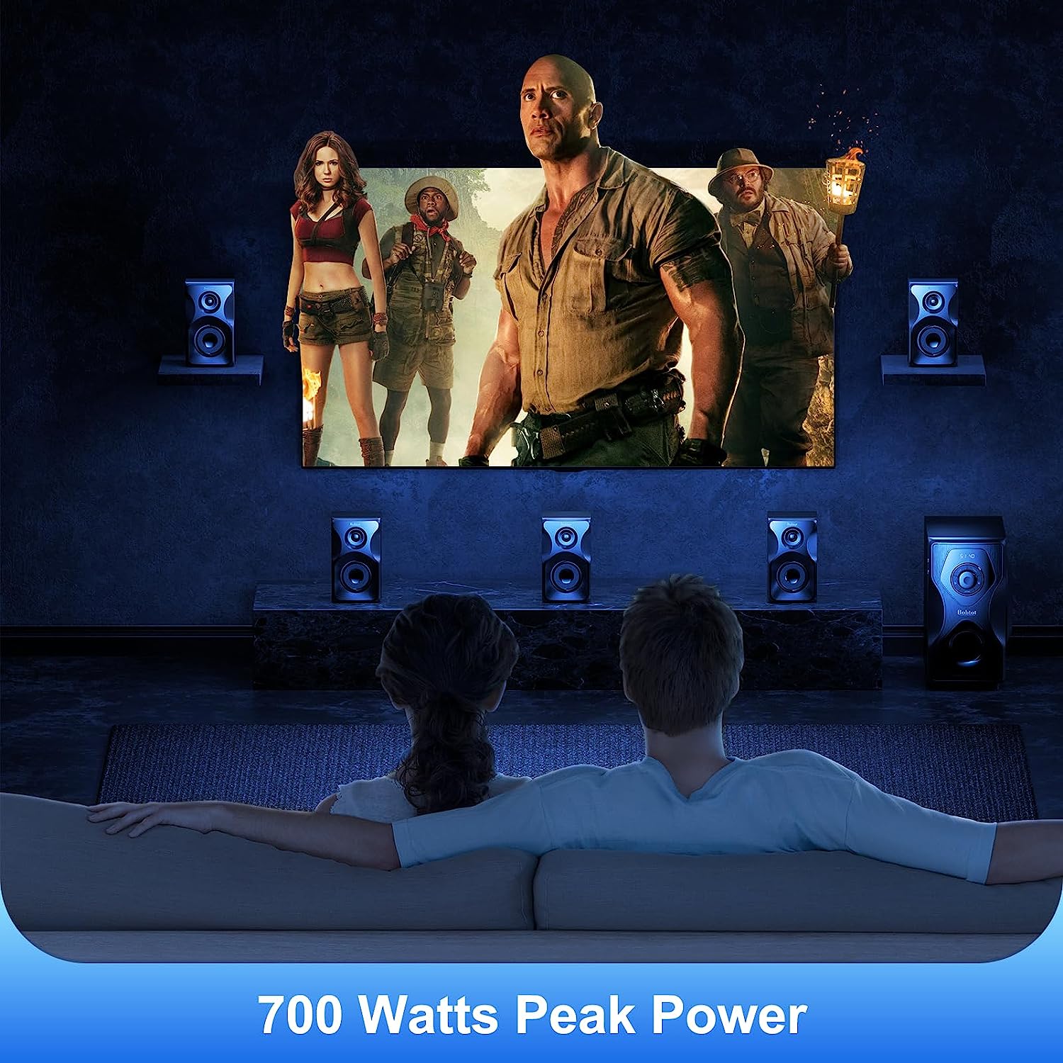 700 watts peak power